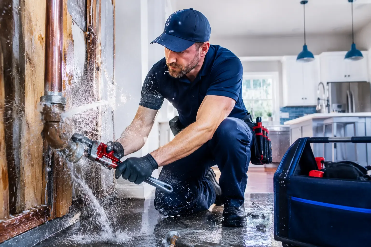 Local emergency pipe repair professionals in West, MS
